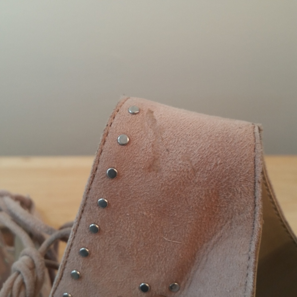 Vince Camuto VP-Henley Studded Lace Up Sandals - Picture 5 of 7